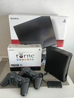 SONY PS3 CECH-2000A +トルネ+コントローラー×3+外付HDD