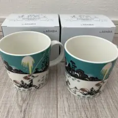 ARABIA ムーミンバレーパーク　マグカップ 2個セット