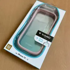 iPhone 14/13 ケース耐傷・耐衝撃ハイブリッドケース ダスティーピンク