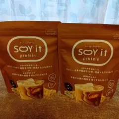 SOY it proteinそいっとプロテインカフェラテ味 [試2袋+スプーン 