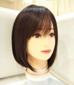 値下げ】kabriカブリウィッグ 人毛100% フルウィッグ Mサイズ - メルカリ