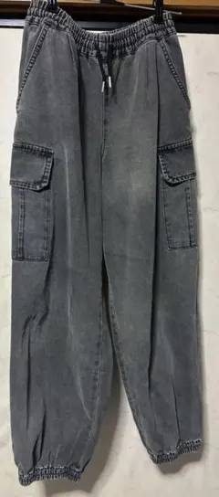 カーゴパンツ GU ウエストゴム