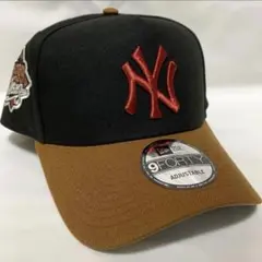 NEWERA　ニューヨーク　ヤンキース　2トーン　キャップ　ブラック　ブラウン