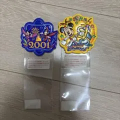 ディズニー　チケット専用ホルダー　ミッキー　ミニー　2001 平成レトロ　レアのサムネイル