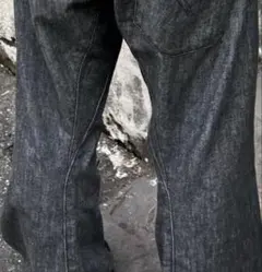 Levi's Silver Tab BAGGY 선염색 블랙 빈티지
