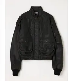 LAGUA GEM ブラックレザージャケット LAGUA GEM（ラグアジェム）の「OVER RIDERS JK（その他アウター