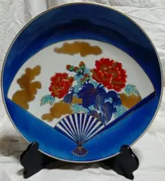 有田焼　哲山　大皿　飾皿　昭和レトロ