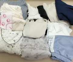 服、パジャマ、ズボン、スカート、ハンカチ14点まとめ売り