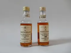 THE　MACALLAN　ザ・マッカラン　ミニボトル　1964・1965　2本 2026年最新】マッカラン 1965の人気アイテム - メルカリ