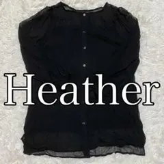 Heather ヘザー　レディース　トップス　シースルーブラウスのサムネイル