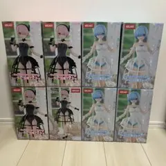 Re:ゼロから始める異世界 レム＆ラム 鳥籠ドレス【ラウンドワン限定】8点セット