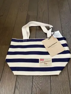 ★Traditional Weatherwear★マリンボーダーミニトート