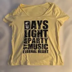 ロゴプリント 半袖 Tシャツ y2k