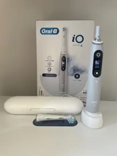 オーラルb io6 ホワイト　電動歯ブラシ　新品未使用　専用替ブラシ　セット オーラルb io6 ホワイト 電動歯ブラシ 新品未使用 専用替ブラシ