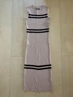 ANAP ノースリーブ ニットワンピース