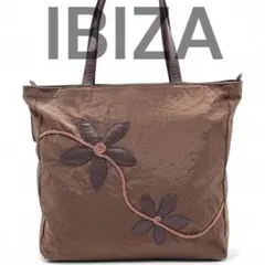 美品　 IBIZA　トートバッグ　A4可 ナイロン　軽量　肩掛けのサムネイル