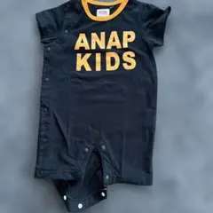 ANAP KIDS ロンパース ブラック 80cmのサムネイル