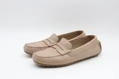 12■ecco エコー 本革ドライビングシューズ(37)超美品のサムネイル