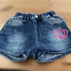 BABY DOLL 130cm デニムショートパンツ