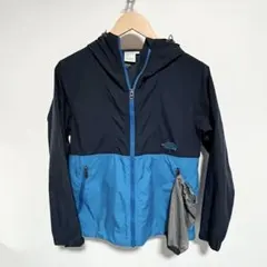 【美品】ノースフェイス/コンパクトジャケット レディースM ネイビー×ターコイズ