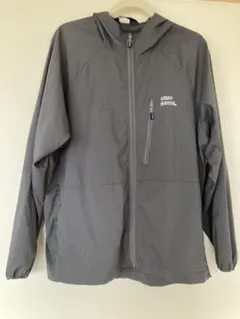 KRIFF MAYER フード付き　ナイロン　パーカー　ジャケット グレー