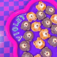 【即購入OK】 クマクッキー10個セット デコパーツ