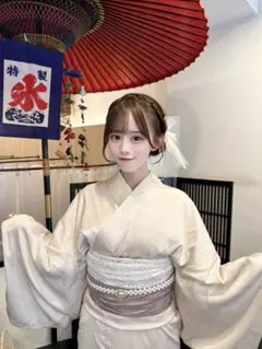 GRL モノトーン ひまわり 浴衣セット gi1507 おまけつき - メルカリ