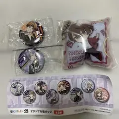 【新品・未開封】にじさんじ×くら寿司　クッションチャーム＆缶バッジ