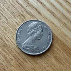 1968年 オーストラリア 20セント硬貨 - メルカリ