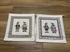 刺繍　マルチマット　2枚セット