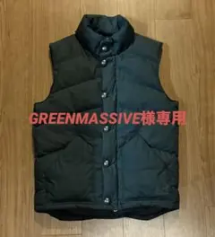 GREENMASSIVE様専用　ゴースローキャラバン　ダウンベスト