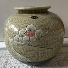 信楽焼　つぼ　花瓶　陶器　美術品