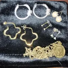ピアスセット シルバー ゴールド 多様デザイン