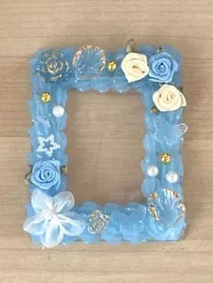 ホイップデコ　硬質カードケース　B8 スカイブルー