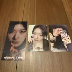 Itzy Born to be チェリョン セット