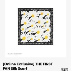 THE FIRST FAN_SCARF 03 Silk 正規品 - メルカリ