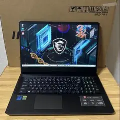 超美品 MSI ゲーミングノート Corei7, RTX3070, 300Hz