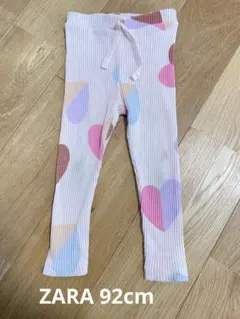 ZARA ハート柄レギンス 92cm 2歳
