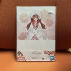 五等分の花嫁 五等分の花嫁展 色紙 中野四葉 - メルカリ
