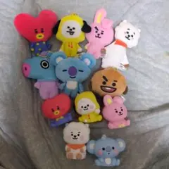 BTS BT21 ふわふわマスコット コンプリート