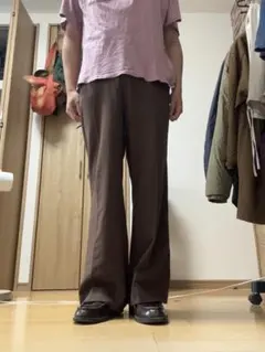 CULLNI ベルト付きフレアパンツ 22-SS-032 セットアップ - メルカリ