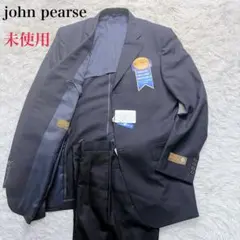 【未使用タグ付き】john pearse スーツ セットアップ ネイビー Y7