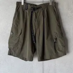 アンドワンダー ナイロンカーゴショート パンツ Lのサムネイル