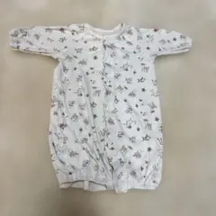 動物柄 半袖ツーウェイ・ドレスオール