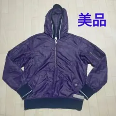 美品　MIZUNO GOLF　　ハーフジップ　パーカー　ナイロン　メッシュ裏地