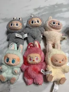 LABUBU ザ・モンスターズ ぬいぐるみ マスコット 7体セット まとめ売り