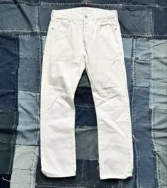 リーバイス501ホワイトデニムパンツジーンズw29l32