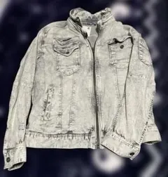 春服 メンズ グレー Gジャン 上のみ 作業服