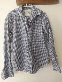 Frank & Eileen シャツ XS ブルー　紺のサムネイル