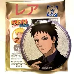 NARUTO ドレスアップ　【 オビト 】 レア缶バッジ グリッター仕様